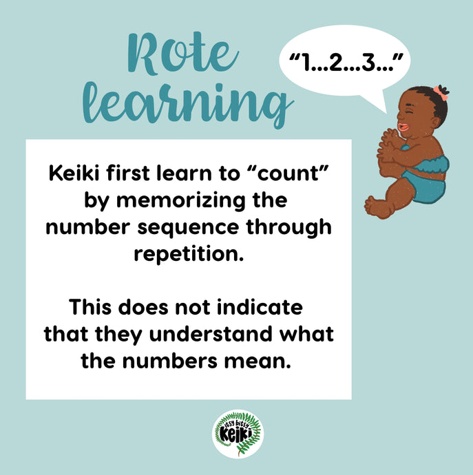 How Does Your Keiki First Learn To Count?